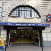 Photo taken at Baker Street London Underground Station by Jonathan L. on 1/28/2024