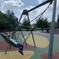 Photo taken at Southwark Park Playground by Jonathan L. on 7/2/2021