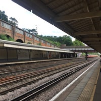 Photo taken at Weybridge Railway Station (WYB) by Jonathan L. on 6/18/2018