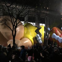 Photo taken at Macy&amp;#39;s Parade Balloon Inflation by Leah on 11/23/2016