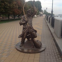 Photo taken at Памятник Рыбаку by Сергей А. on 8/12/2014