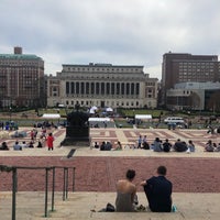 Photo taken at Low Steps - Columbia University by Charles M. on 4/13/2019