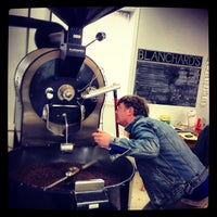 Photo taken at Blanchard&amp;#39;s Coffee Co. Roast Lab by S R. on 10/9/2012
