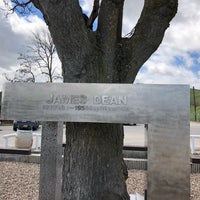 Photo taken at James Dean Memorial Site by Tevia W. on 3/25/2018