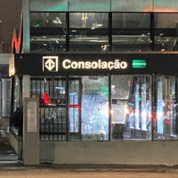 Photo taken at Consolação Station (Metrô) by Timothy T. on 8/13/2021