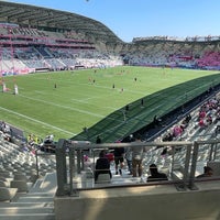 Photo taken at Stade Jean-Bouin by Christophe F. on 6/3/2023
