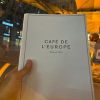Photo taken at Café de l&amp;#39;Europe by Hassan S. on 10/1/2023