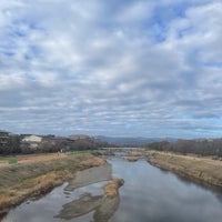 Photo taken at 丸太町橋 by harry c. on 2/17/2024