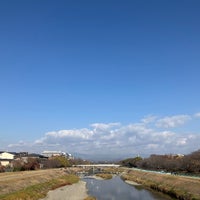 Photo taken at 丸太町橋 by 松平大和守【公式】 on 12/10/2023
