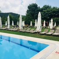 Photo taken at Saklıköy Country Club by Esra O. on 6/5/2018