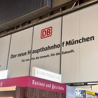 Photo taken at München Hauptbahnhof by ドドド on 3/10/2024