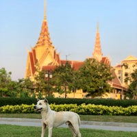 Photo taken at Wat Botum Park by Richi on 2/2/2019
