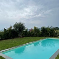 Photo taken at Moniga del Garda by Reu on 8/27/2023