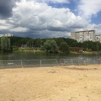Photo taken at Терлецкий пляж by Rina S. on 7/2/2020