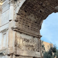 Photo taken at Arch of Titus by Rayan . on 2/20/2024