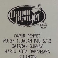 Dapur Penyet Kota Damansara Fast Food Restaurant Photo Taken At Dapur Penyet Kota Damansara By Napoleon A On 3 16