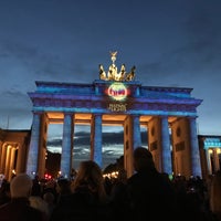 Photo taken at Brandenburg Gate by Joci D. on 10/19/2019