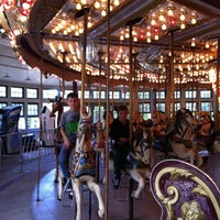 Photo taken at Roger Williams Park - Carousel Village by Sophie G. on 9/9/2012