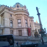 Photo taken at Arrêt Opéra – Quatre Septembre [21,27,29,68,81,95] by Jane D. on 8/20/2012