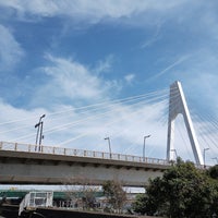 Photo taken at Daishi Bridge by ikuri on 4/13/2024