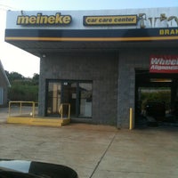 Photo taken at Meineke Car Care Center - CLOSED by Jeng-Chyang S. on 8/26/2013