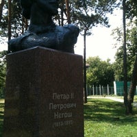 Photo taken at Пам&#39;ятник Петару ІІ Нєгошу by Andriy D. on 7/6/2013