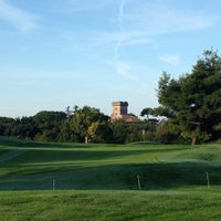 Photo taken at Marco Simone Golf Resort Rome by Vincent S. on 10/13/2013