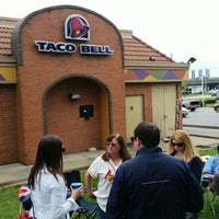 Photo taken at Crotty&amp;#39;s Opening Day Tailgate @Taco Bell by tim a. on 4/13/2015