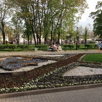 Photo taken at Bolotnaya Square by Denis P. on 5/11/2013