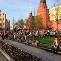 Photo taken at Aleksandrovskiy Garden by Denis P. on 5/9/2013