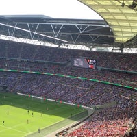 Photo taken at Wembley Stadium by Noura on 8/2/2015