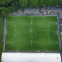 Photo taken at Стадион «Коломяги» by Александр М. on 8/16/2017