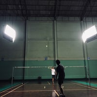 Photo taken at Nares Badminton Court by Popp J. on 6/15/2019