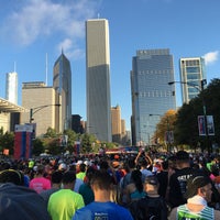 Photo taken at Bank of America Chicago Marathon by Sahar H. on 10/9/2016