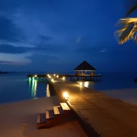 Photo taken at Vilu Reef Beach Resort &amp;amp; Spa, Maldives by SHUN K. on 1/10/2016