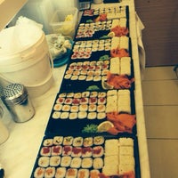 Photo taken at Mybox Sushi by Rinat K. on 7/10/2014