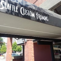 Photo taken at Seattle Custom Framing by Seattle Custom Framing on 8/9/2013