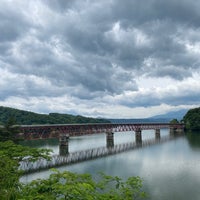 Photo taken at Kamafusa Dam by あーぼ on 6/16/2022