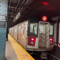 Photo taken at MTA Subway - 125th St (4/5/6) by Luis E. on 4/29/2021