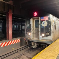 Photo taken at MTA Subway - M Train by Luis E. on 3/30/2021