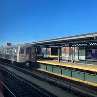 Photo taken at MTA Subway - 30th Ave (N/W) by Luis E. on 3/8/2021