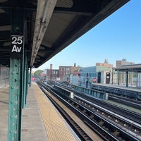 Photo taken at MTA Subway - 25th Ave (D) by Luis E. on 5/13/2021