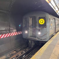 Photo taken at MTA Subway - Q Train by Luis E. on 2/24/2022