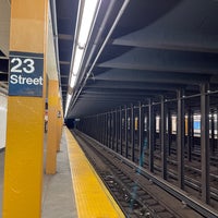 Photo taken at MTA Subway - 23rd St (C/E) by Luis E. on 5/29/2021