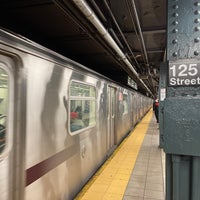 Photo taken at MTA Subway - 125th St (4/5/6) by Luis E. on 4/29/2021