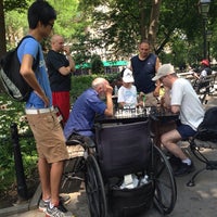 Photo taken at Chess @ Washington Square Park by Lily J. on 7/2/2014