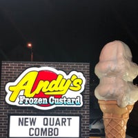 Photo taken at Andy&amp;#39;s Frozen Custard by FMS on 3/14/2019