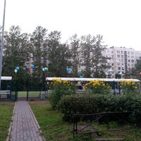 Photo taken at Футбольное поле школы № 311 by Оля Р. on 9/2/2013