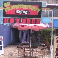 Photo taken at Dr. Frankfurter&amp;#39;s Monstrous Hot Dogs by Dr. F. on 6/24/2013