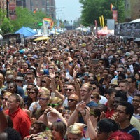 6/24/2014 tarihinde Chicago Pride Paradeziyaretçi tarafından Chicago Pride Parade'de çekilen fotoğraf